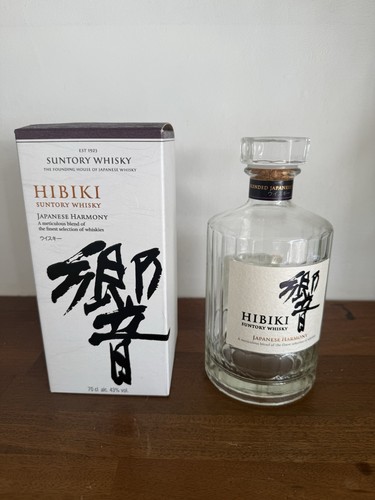 Empty suntory hibiki japanese - empty,