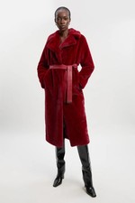 Karen Millen Faux Fur Coat