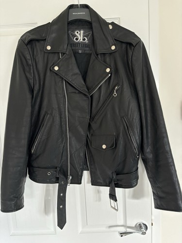Men vintage leather jacket - vintage,