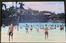 Disney's Typhoon Lagoon Water Park Bathers 35mm Amateur Slide Vintage 