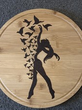 Hand Burnt Pyrography Board