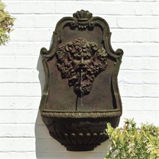 Wall mounted water feature - wall,