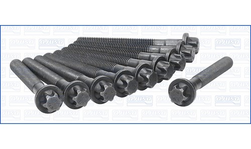 Cylinder head bolt set - head,