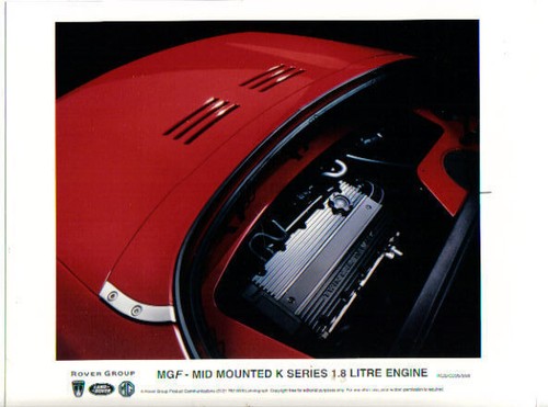 Mgf series 8 litre - mgf, k