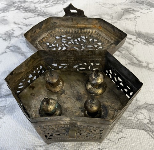 Metal snuff box - snuff,