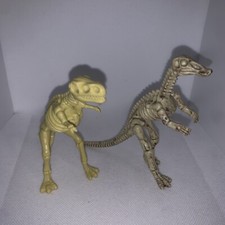 Skeleton Dinosaur Toys Tyrannosaurus & Hadrosaurus Skeleton Fossil