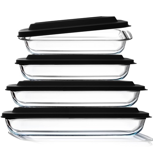 Glass baking dish - glass, 8