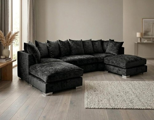 Belgravia black chenille - black, u