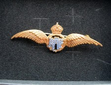 RAF Sweetheart Enamel Brooch