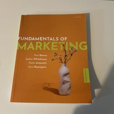 Fundamentals of Marketing by