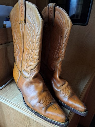 Ladies sancho cowboy boots - ladies,