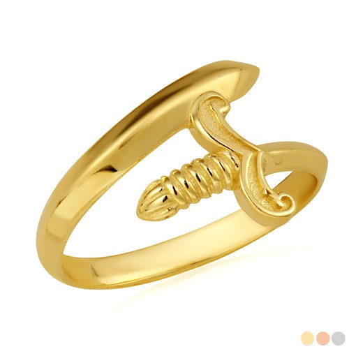 Gold medieval sword wraparound - gold,