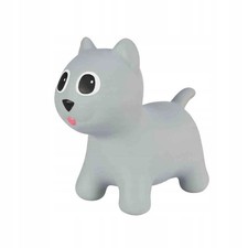 Grey Cat Hopper Toy -