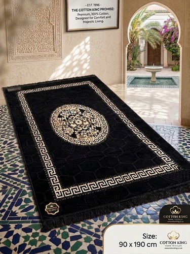 Cotton king rug - king, 90*190cm