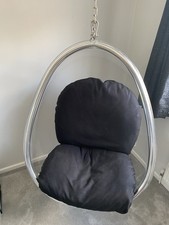 hanging perspex bubble egg chair
