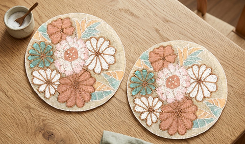Set beads placemats - set,