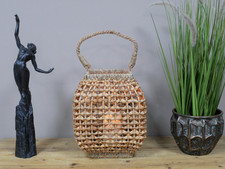 Large Woven Rattan Rustic Boho