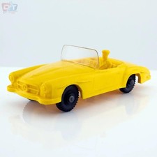 Tomte Laerdal Norway, 11 Mercedes-Benz 190 SL 1962 Vintage Yellow Vinyl Model
