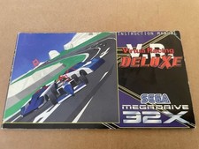 Sega 32X Virtua Racing Instruction Manual Only Pal Fast Despatch Next Day
