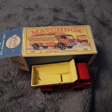 Matchbox Lesney No 40 Bedford Tipper Truck in repo Box