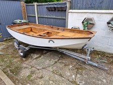 Mirror Dinghy and Combi Trailer, good condition, ready to sail now