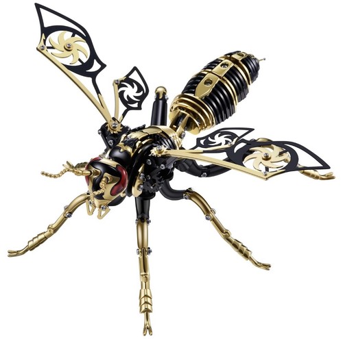 Metal mechanical wasp model - metal,