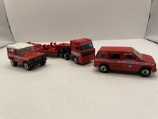 MATCHBOX  RED ARROW VEHICLES X