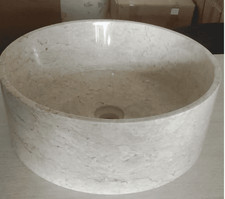 Zia Cream Marble Stone Wash