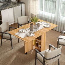 Folding dining table with - table,