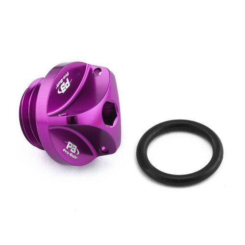 Aluminium oil filler cap - aluminium,