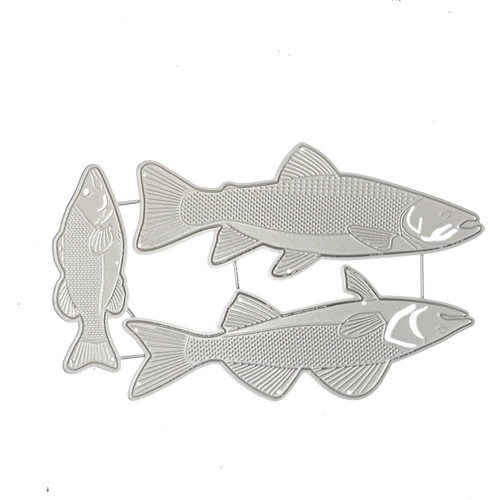 Fish metal cutting dies - fish,