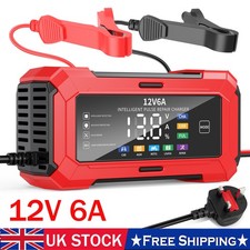 12V 6A Car Battery Charger