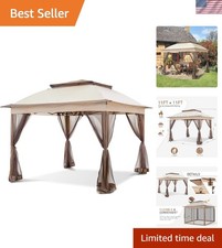 Elegant 11x11 Pop-Up Gazebo