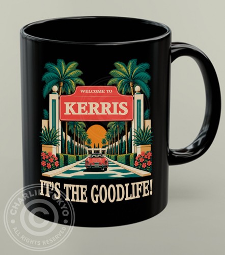 Kerris funny black - black, mug