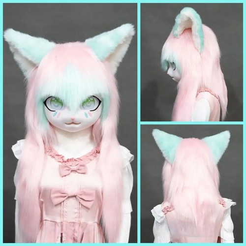 Fursuit head kigurumi mask - head,