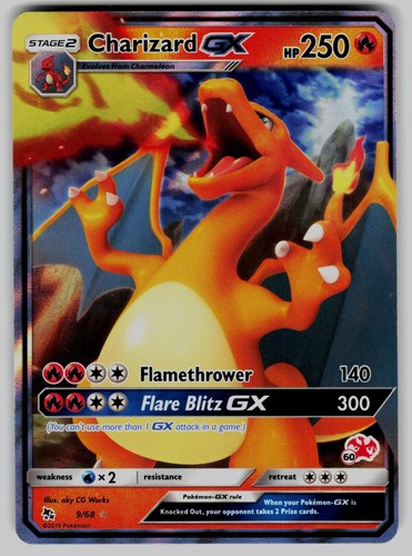 Charizard holo gx - charizard, 9/68