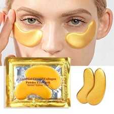 Collagen 24k Gold Under Eye Gel Patches Masks - Anti Ageing Wrinkle Bag Remover