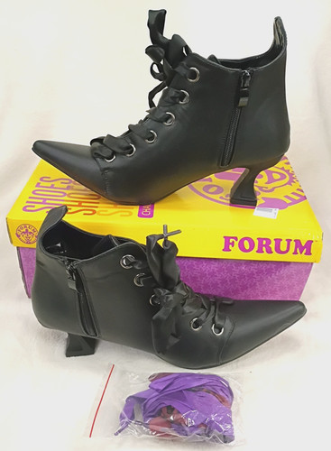 Rubies lace bootie shoes black - rubies,