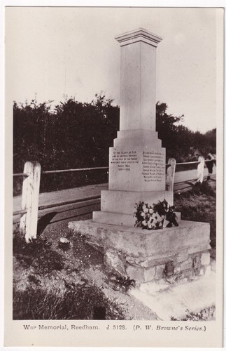 Reedham war memorial norfolk - war,
