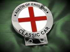 Classic Car Badge Austin of