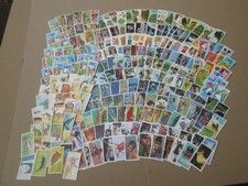 Mixed Lot 243 Brooke Bond Cards Soccer Trees Space Police Olympic Flags Disney