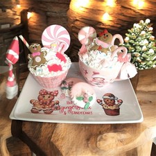 Gingerbread Hot Chocolate Tray