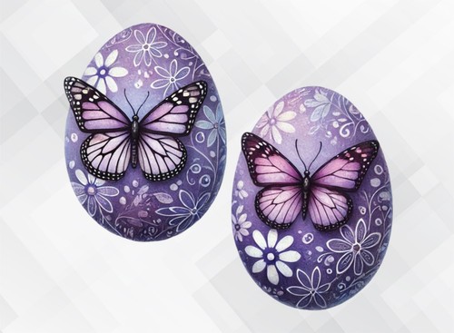 Butterfly easter eggs - butterfly, wall