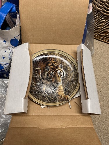 Bradford exchange tiger plates - exchange,