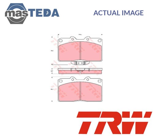 Gdb4076 brake pads - pads, braking