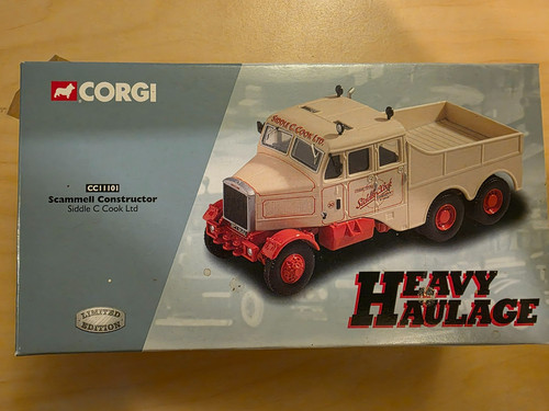 Corgi siddle cook - c, scammell