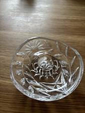 Lead Crystal, Cut Glass Single