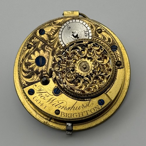Verge fusee pocket watch - pocket,