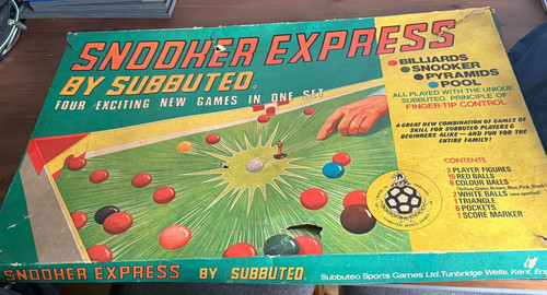Rare subbuteo snooker - -,