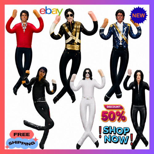 28cm michael jackson cosplay - jackson,